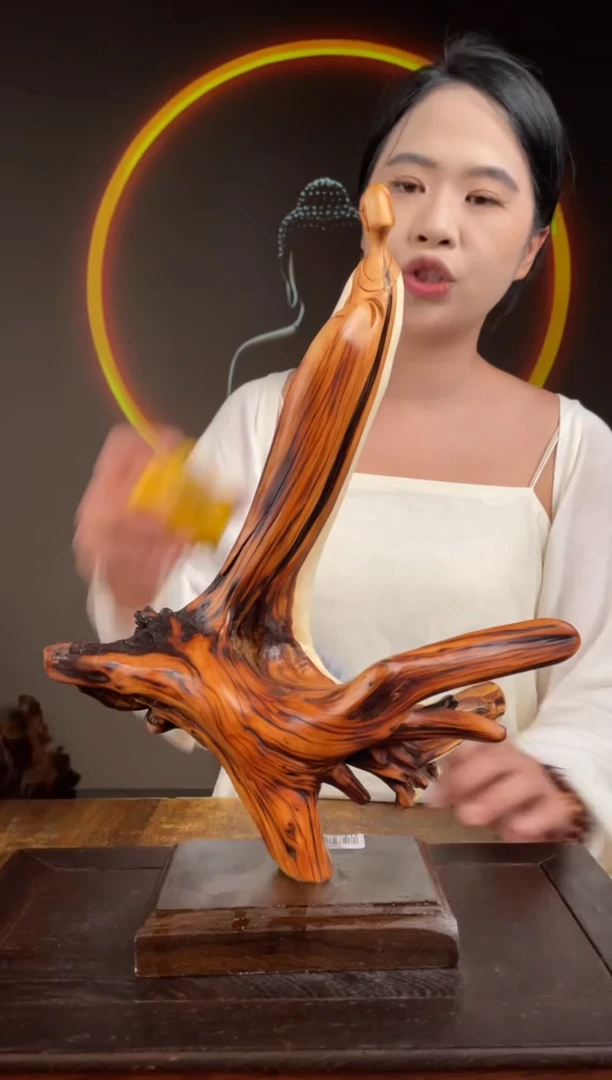 柏木（崖柏）手工摆件,先抢先得! 编号:297