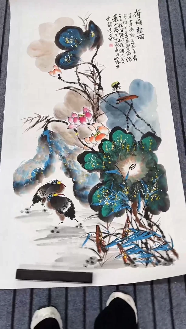 精品国画花鸟作品