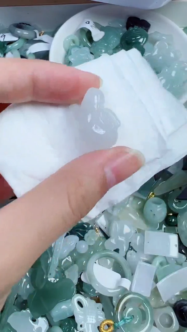 散珠翡翠862号链接，A货翡翠