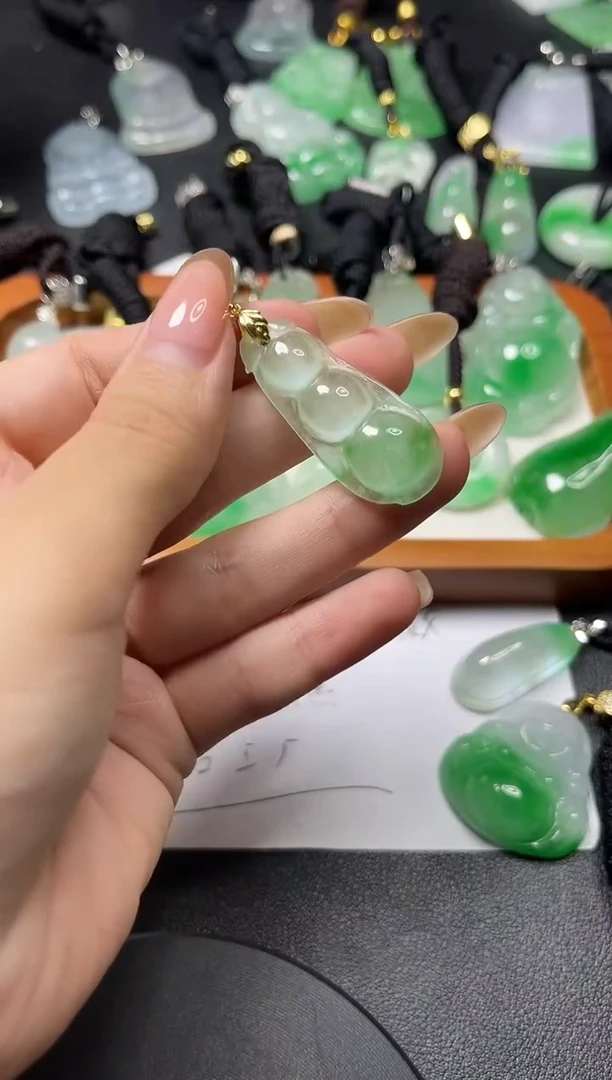 颈饰未镶嵌翡翠所见即所得 一图一物