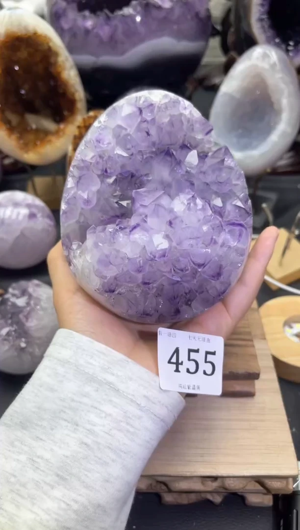 未镶嵌大型摆件（非配饰）紫晶455号摆件
