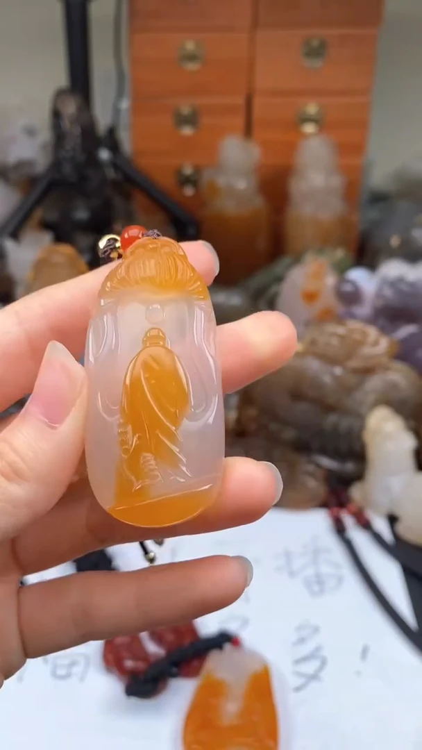 【闪购商品】玛瑙/玉髓颈饰未镶嵌AA