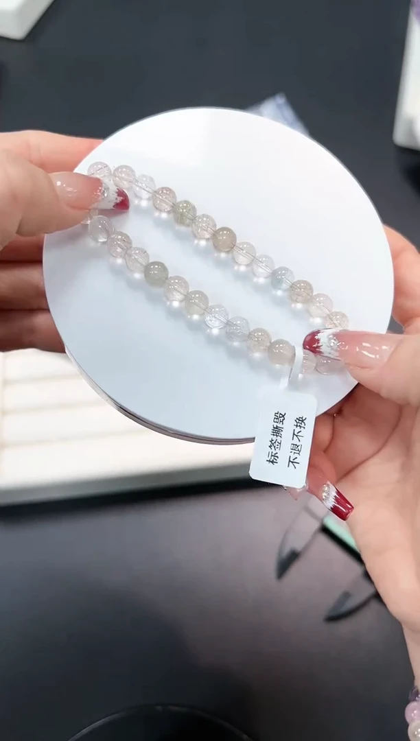 【闪购商品】水晶手串未镶嵌41n多样性发其一/1条默认微瑕