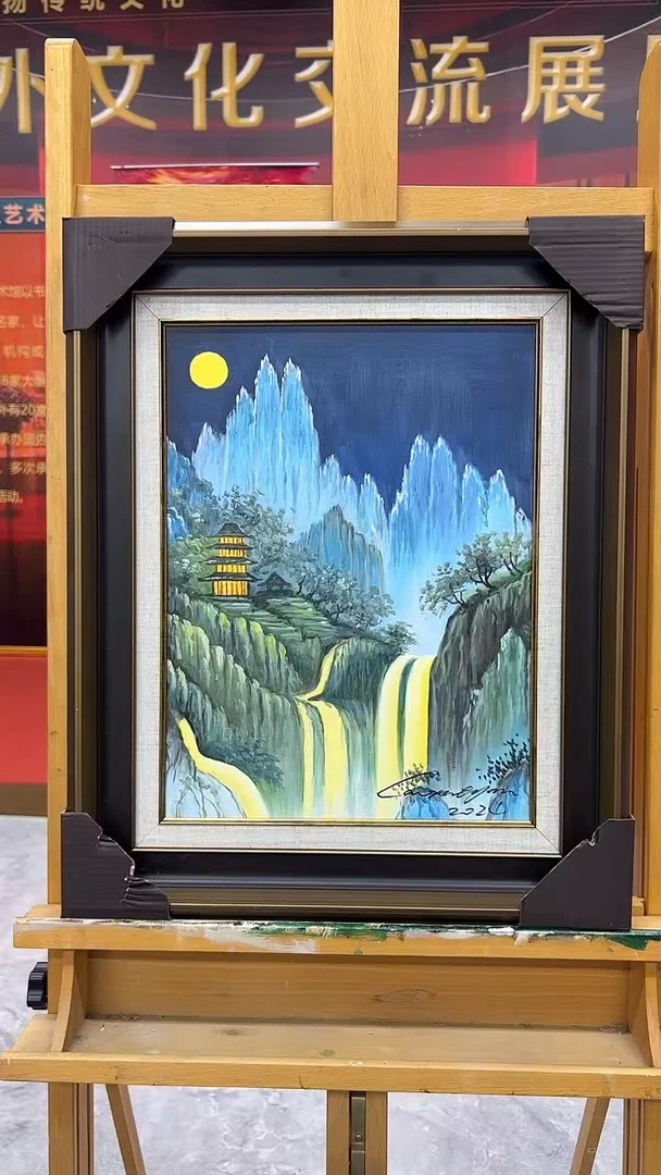 油画曹雪岩/精品油画/1平尺