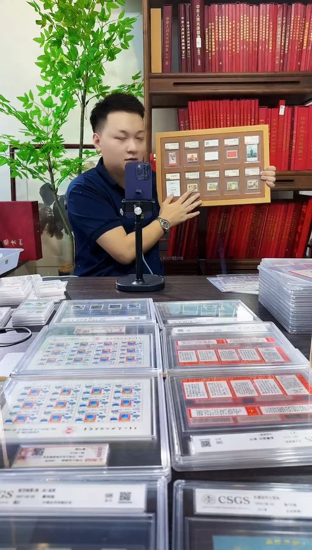 文票合集邮票评级收藏