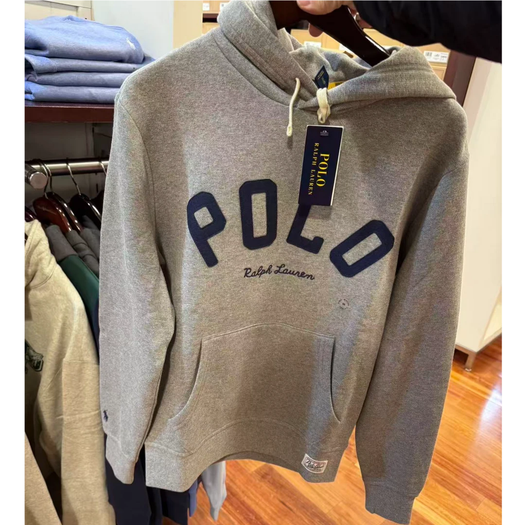 Ralph Lauren/拉夫劳伦男士小马标连帽卫衣