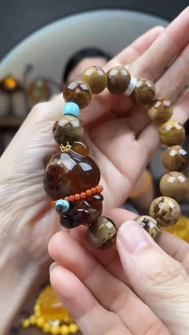 裸石琥珀未镶嵌首饰 假1赔4（多样性发货1件