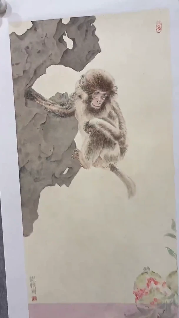 国画邹训精-2平尺-国画作品-yz