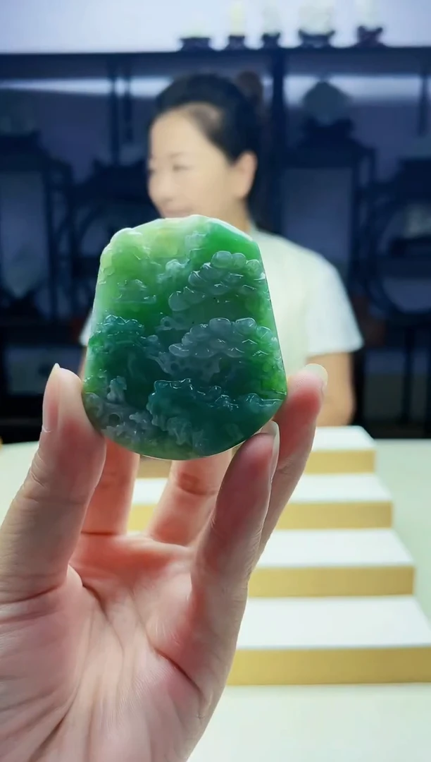 颈饰未镶嵌翡翠09140058