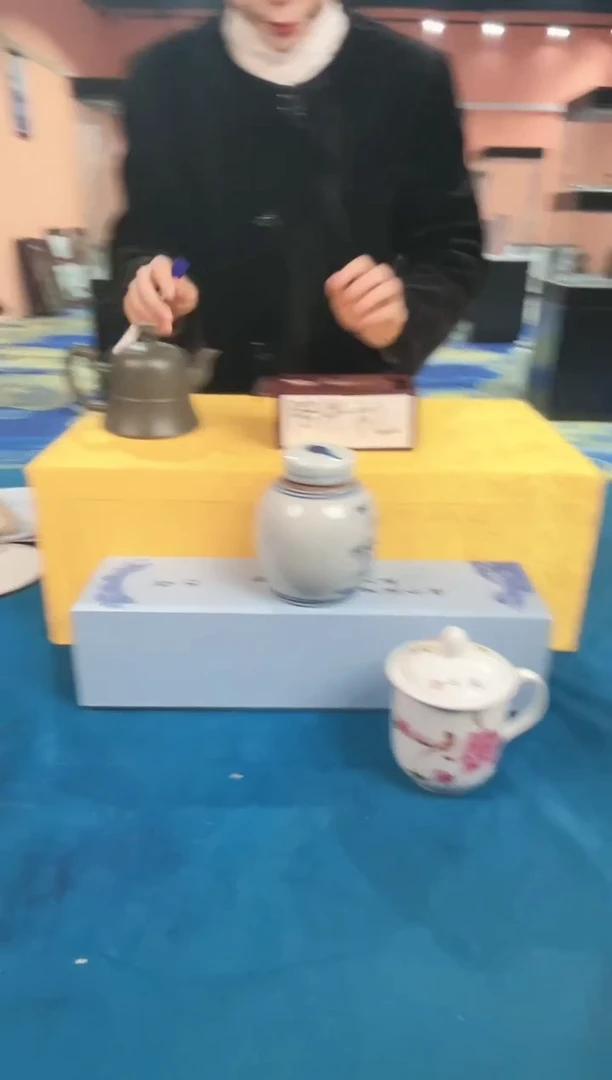 【闪购商品】陶瓷陶瓷青花罐子