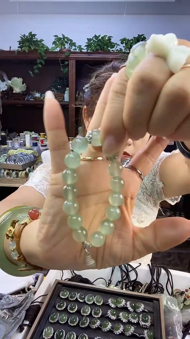 未镶嵌蛇纹石玉串糖**…多样性随机发一