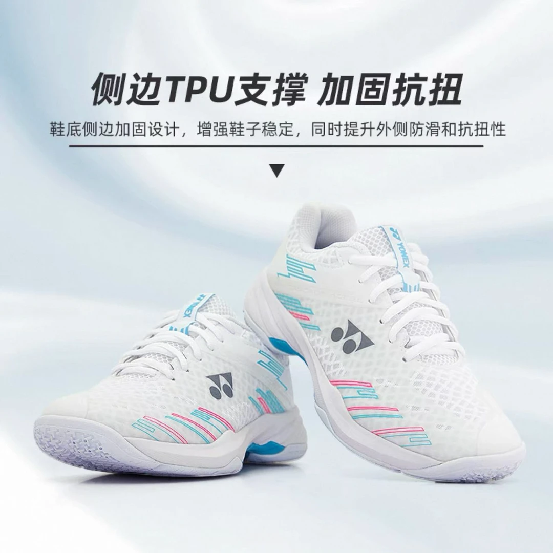 YONEX/尤尼克斯2024新款YONEX羽毛球鞋ca1男女款缓震宽楦透气球鞋