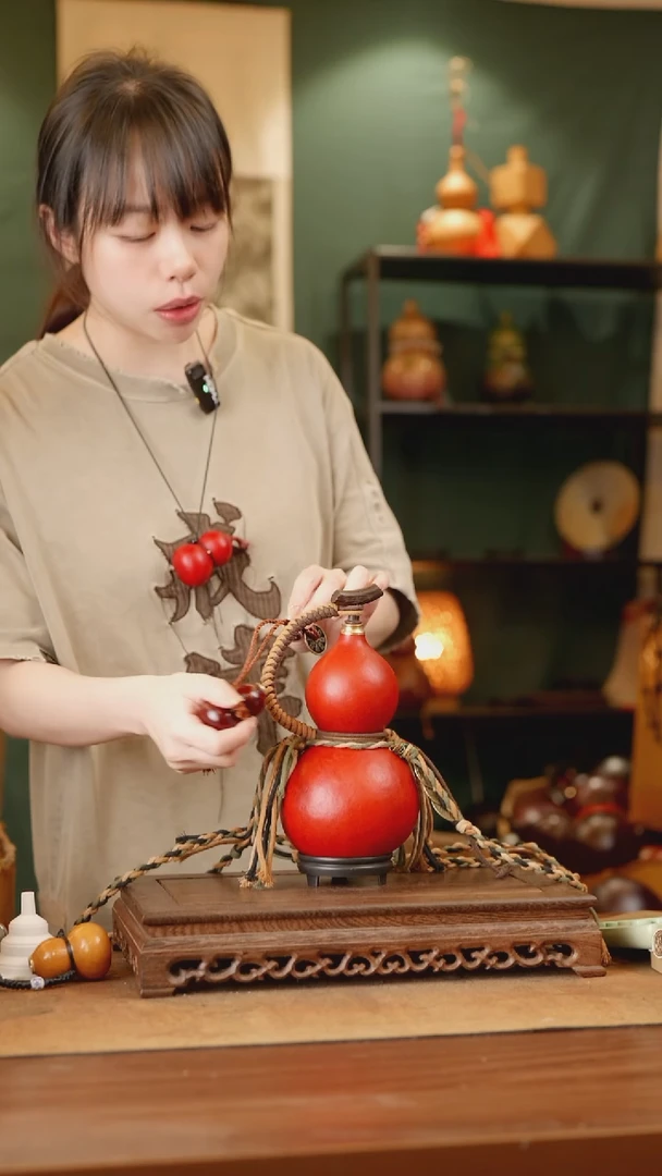 247号精品天然大漆酒葫芦一物一拍~