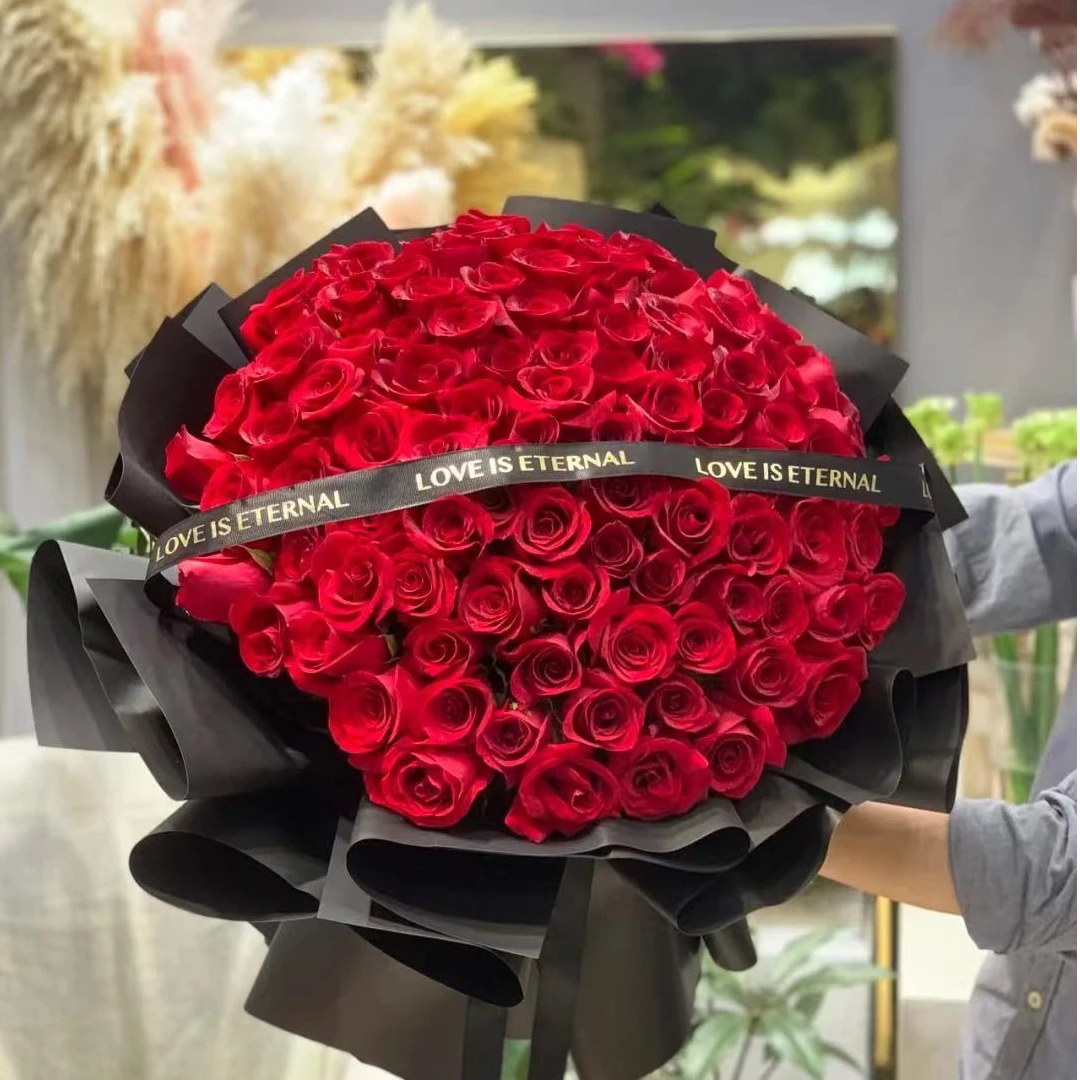 99朵红玫瑰花束鲜花节日