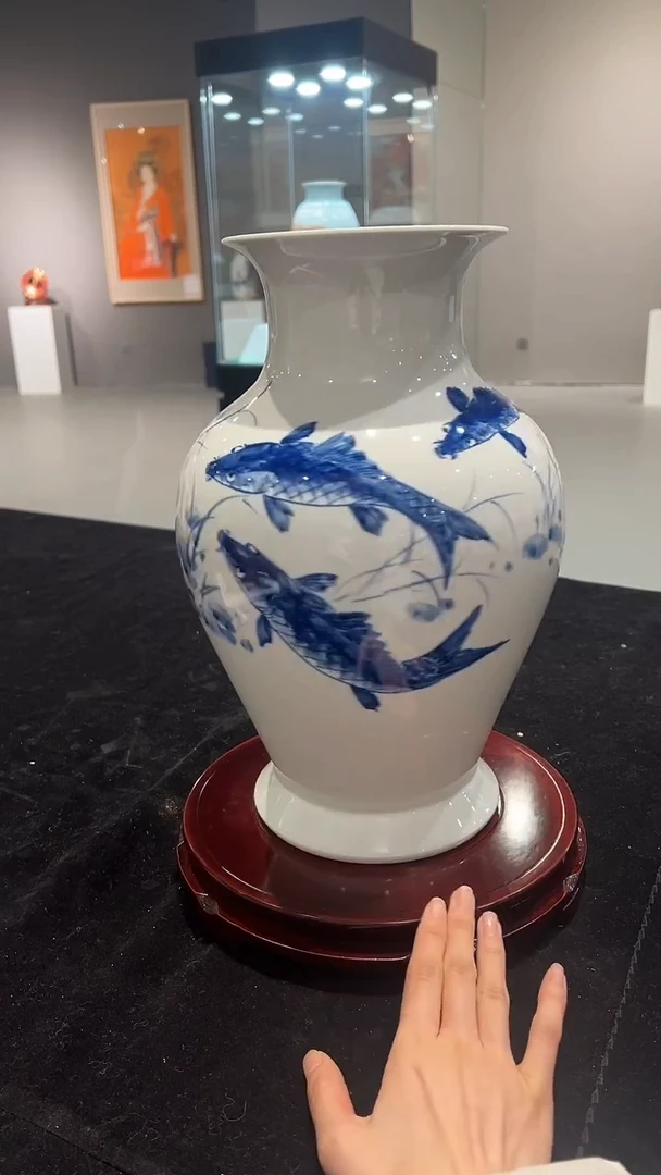 其他瓷崔景哲-瓷器-C小-福运绵长