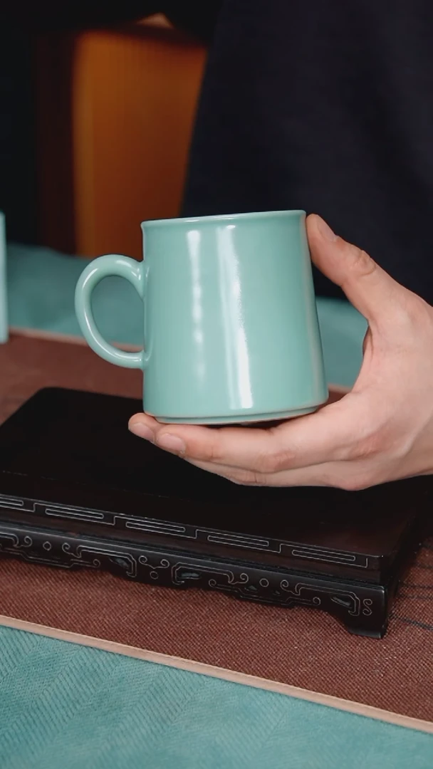 【闪购商品】119-10办公杯（正天青 不完美）