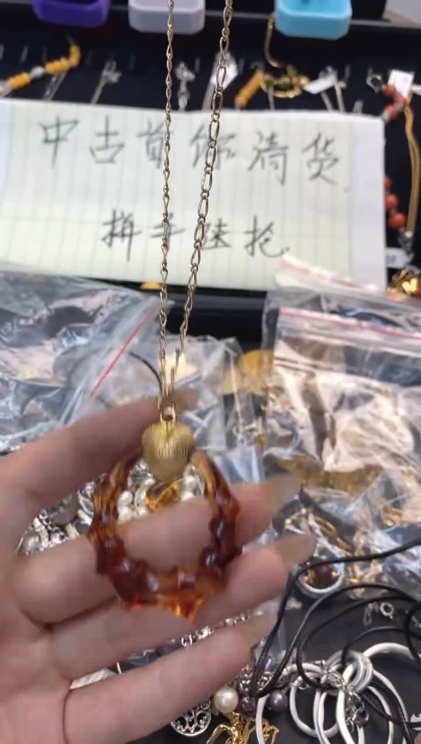 珐琅铁合金锐锐中古首饰默认微瑕编号8