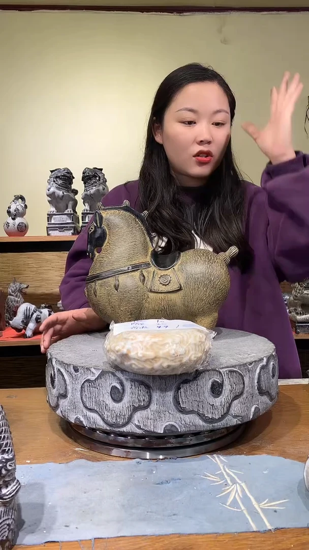 石材汉白石祥云款10内深3.5