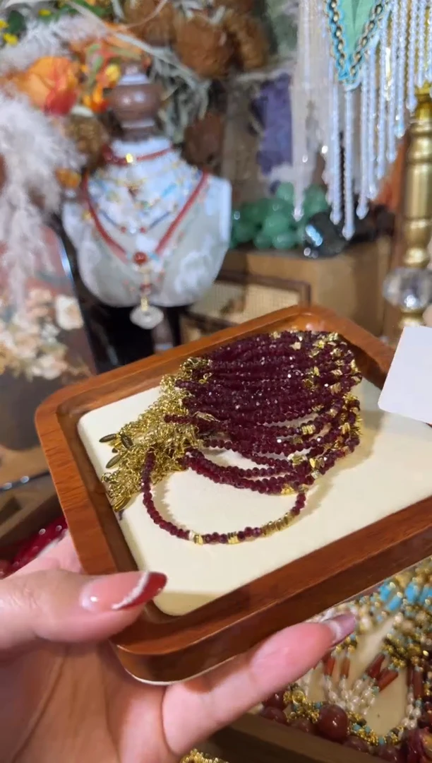 未镶嵌手链尖晶石006