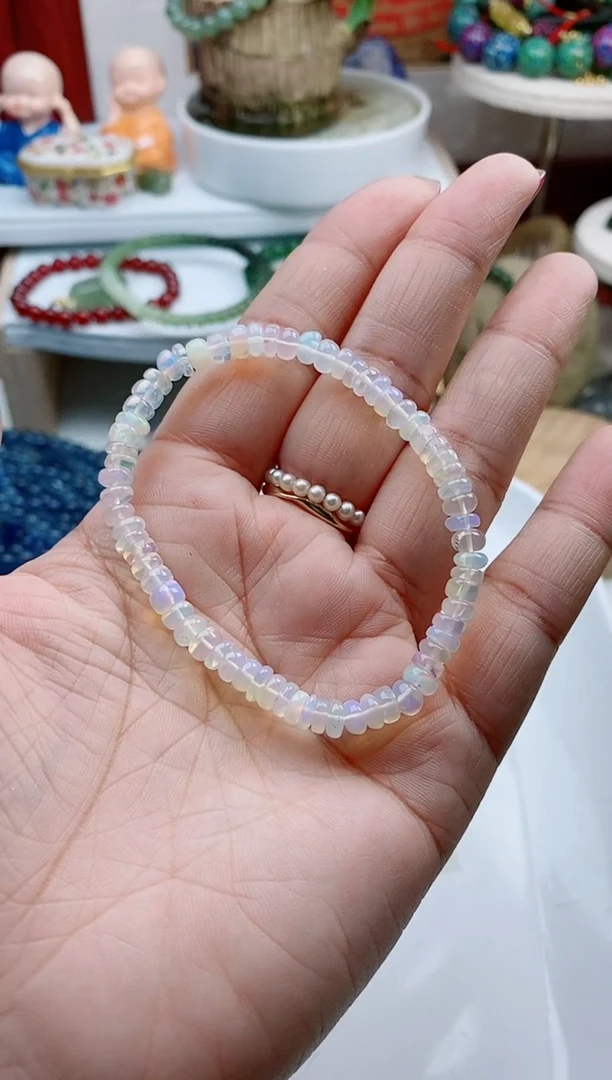 欧泊未镶嵌手链150一条欧泊