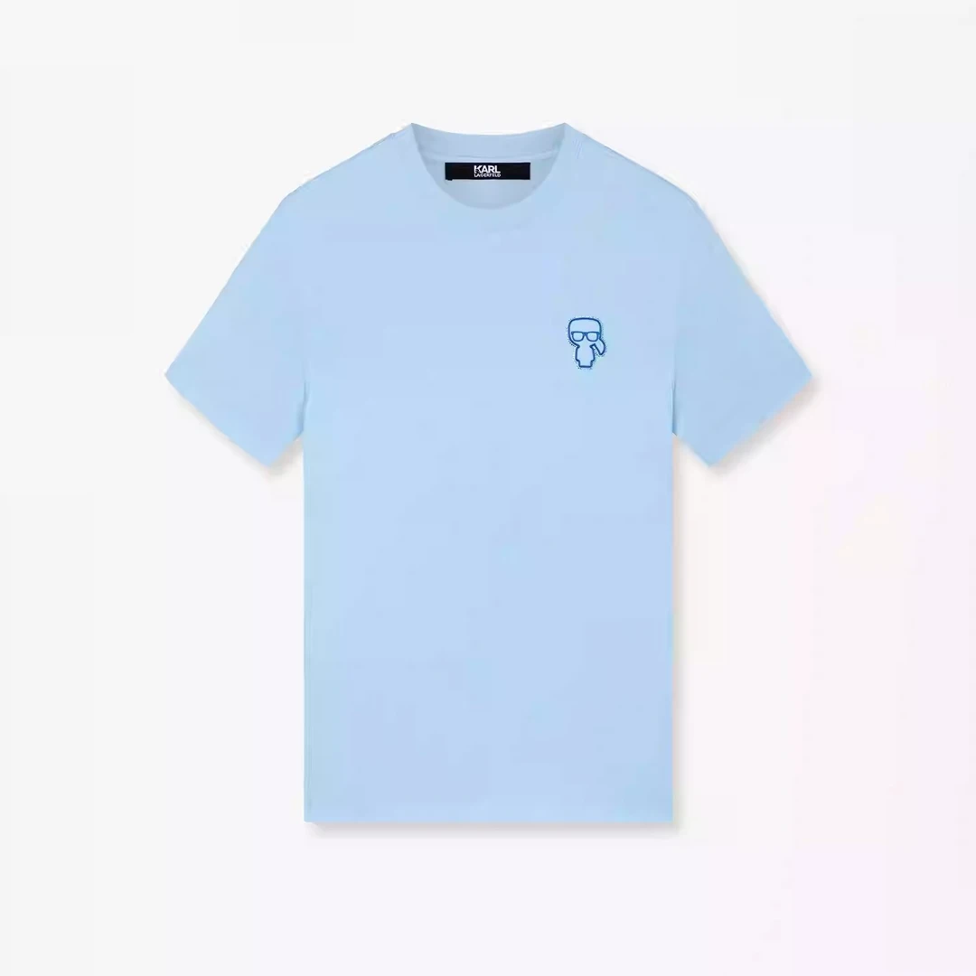 KARL LAGERFELD/卡尔拉格斐莫代尔棉质短袖t恤男装1K1E30602371