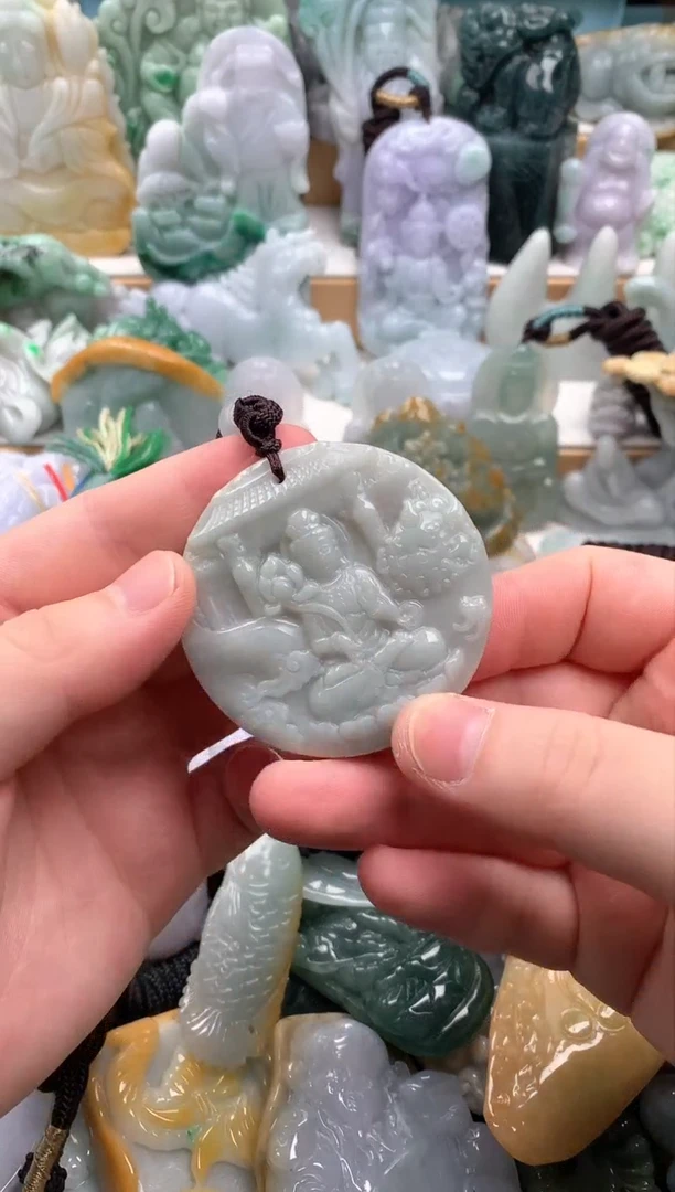 吊坠(不含链)未镶嵌翡翠1