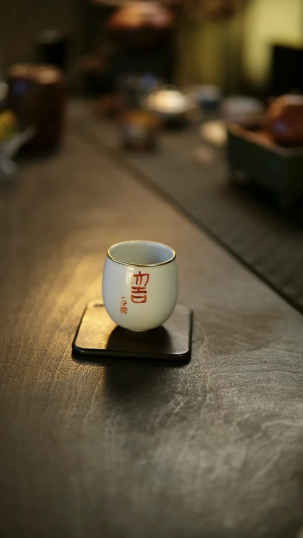阿眠      凡巢亲书包银大吉蛋杯