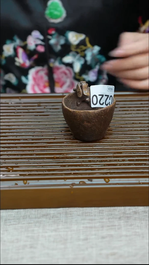 笑***$手工粗陶茶具每只不一样