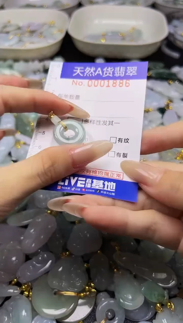 翡翠未镶嵌颈饰夏日时尚爆款天然翡翠A货