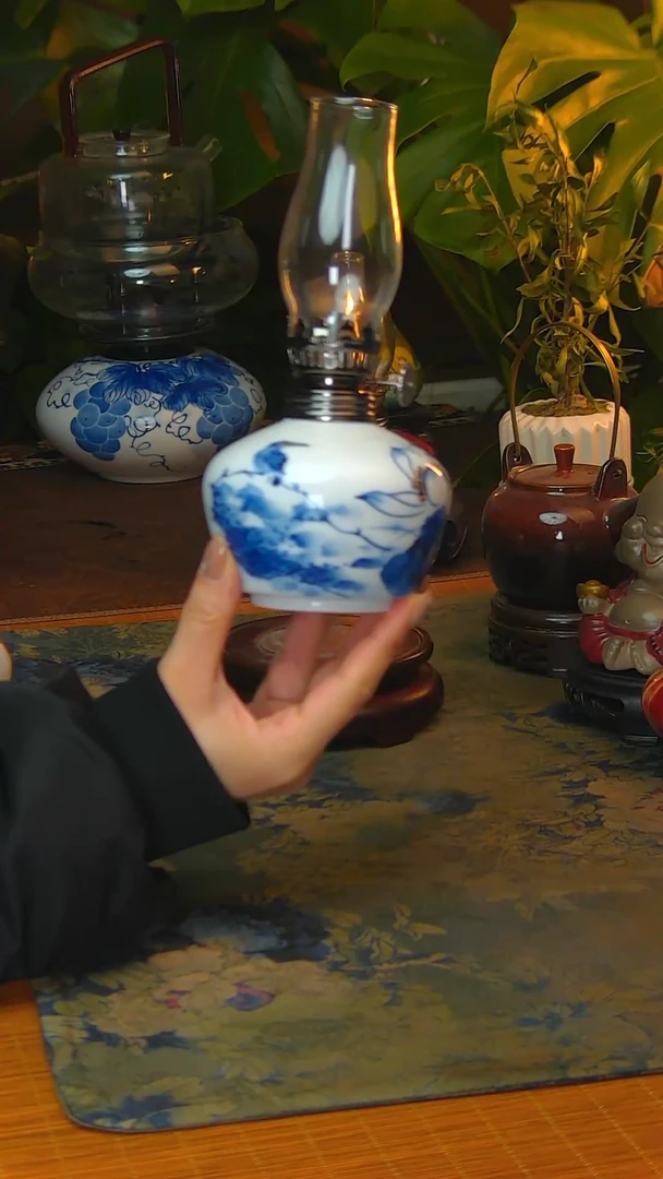 【闪购商品】景德镇陶瓷手工灯摆件