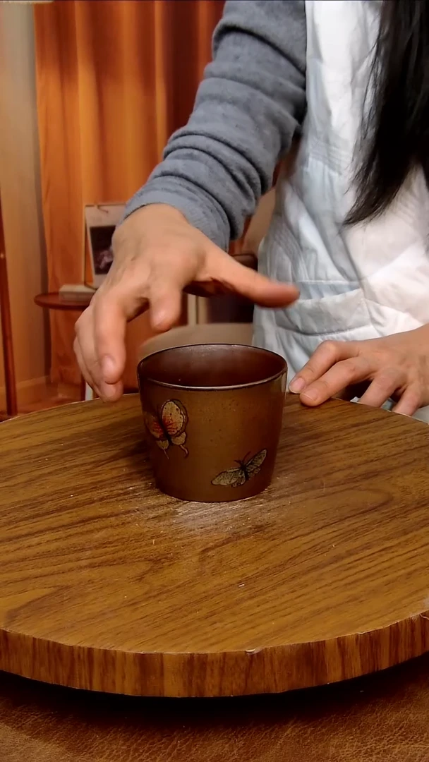 杯子陶景德镇手工手绘釉下彩陶瓷