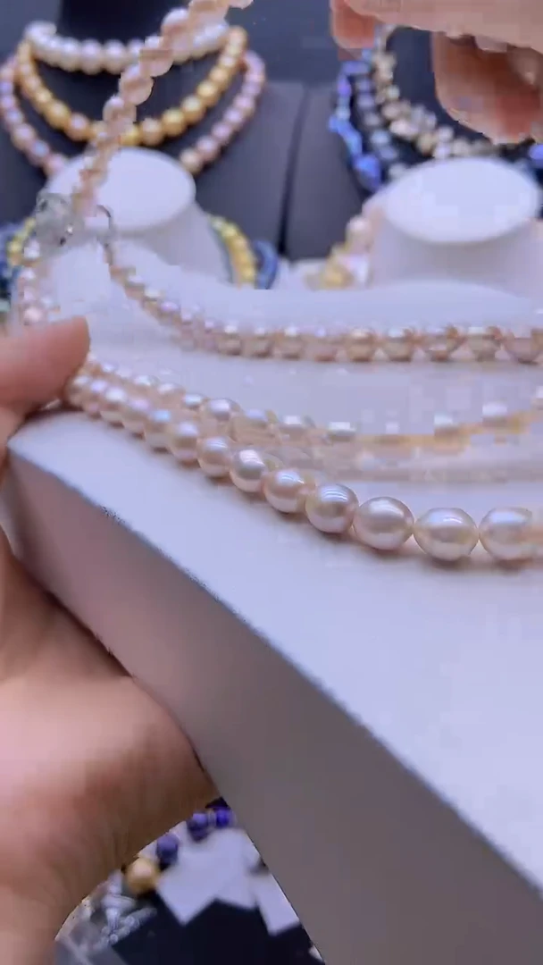 淡水珍珠未镶嵌颈饰1