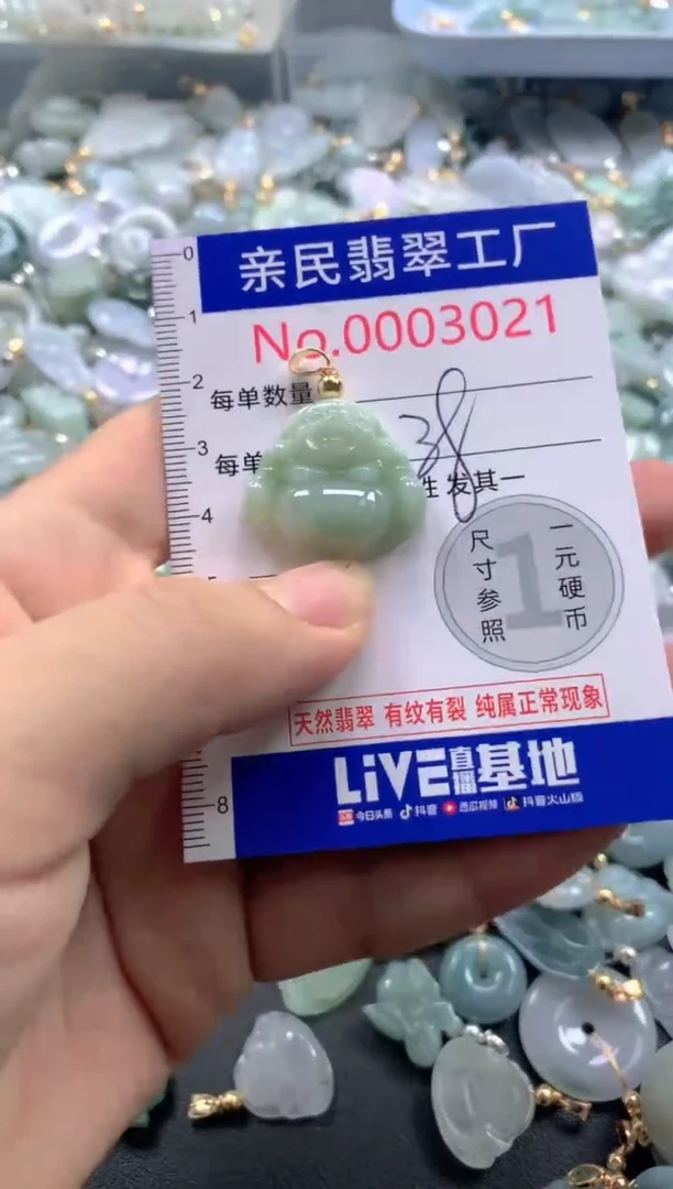 颈饰未镶嵌翡翠3021
