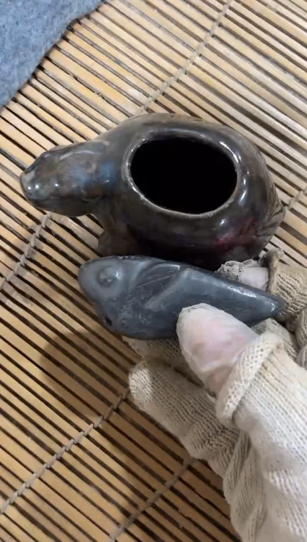 瓷片手工，手绘，陶瓷