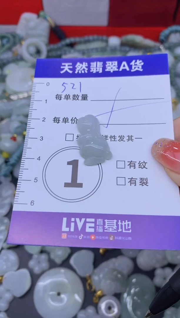 颈饰未镶嵌翡翠天然翡翠A货批量多样性发一件