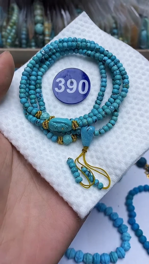 【闪购商品】绿松石项链未镶嵌390