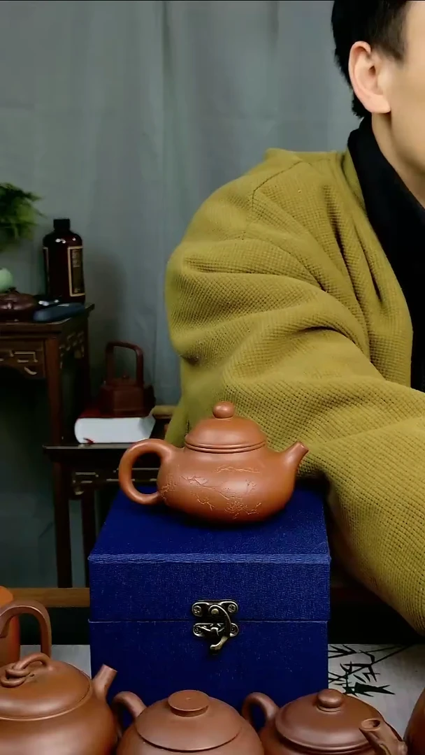茶壶紫砂宜兴原矿紫砂作品