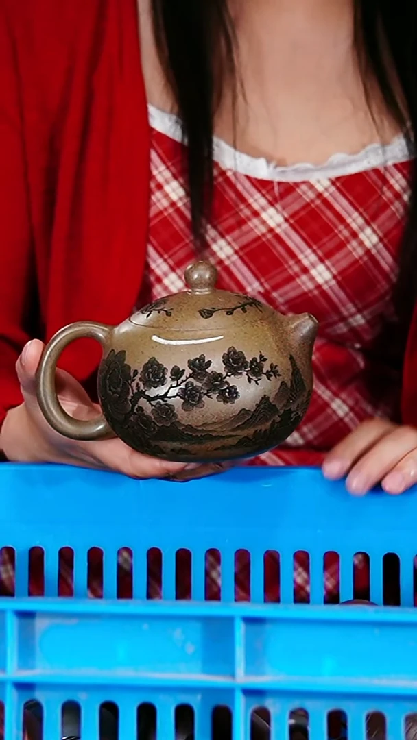 宜兴原矿紫砂壶茶壶600C