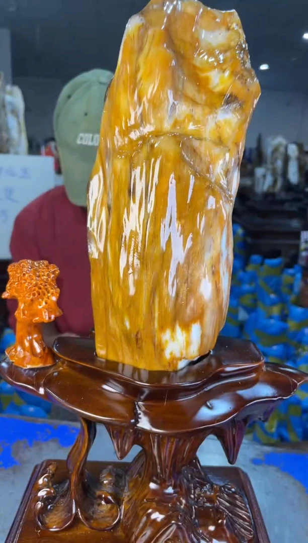 未镶嵌手把硅化玉67