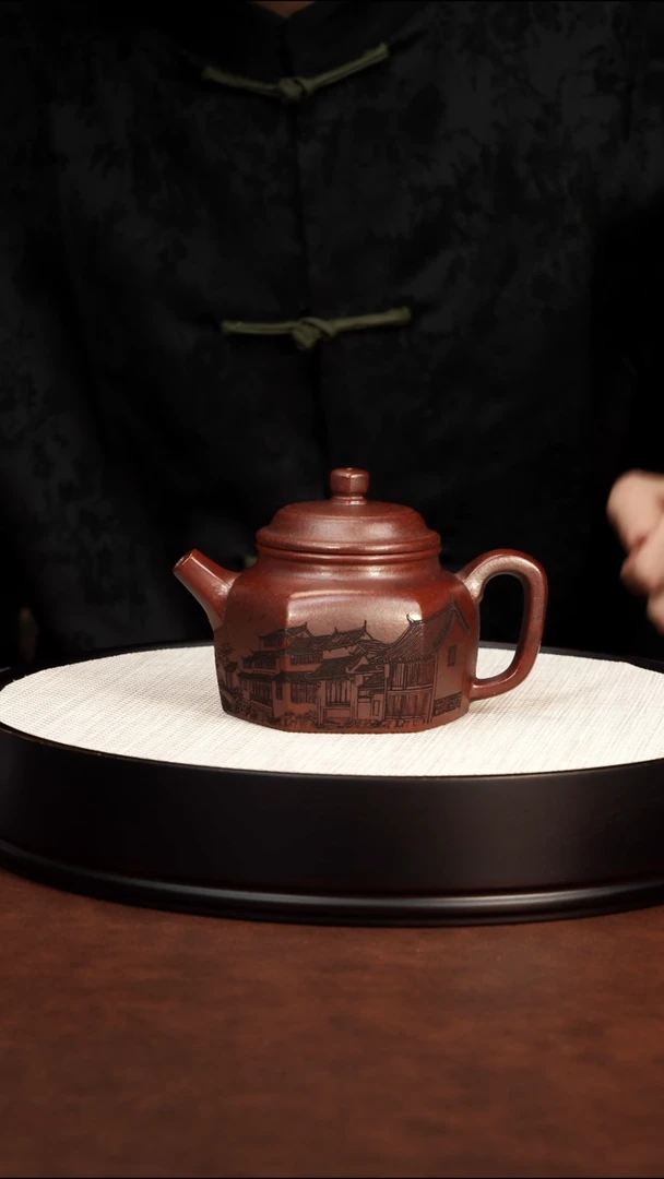 茶杯紫砂江南德钟