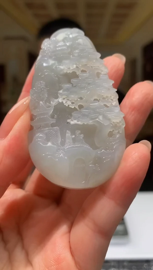 颈饰未镶嵌和田玉102034多样性发一