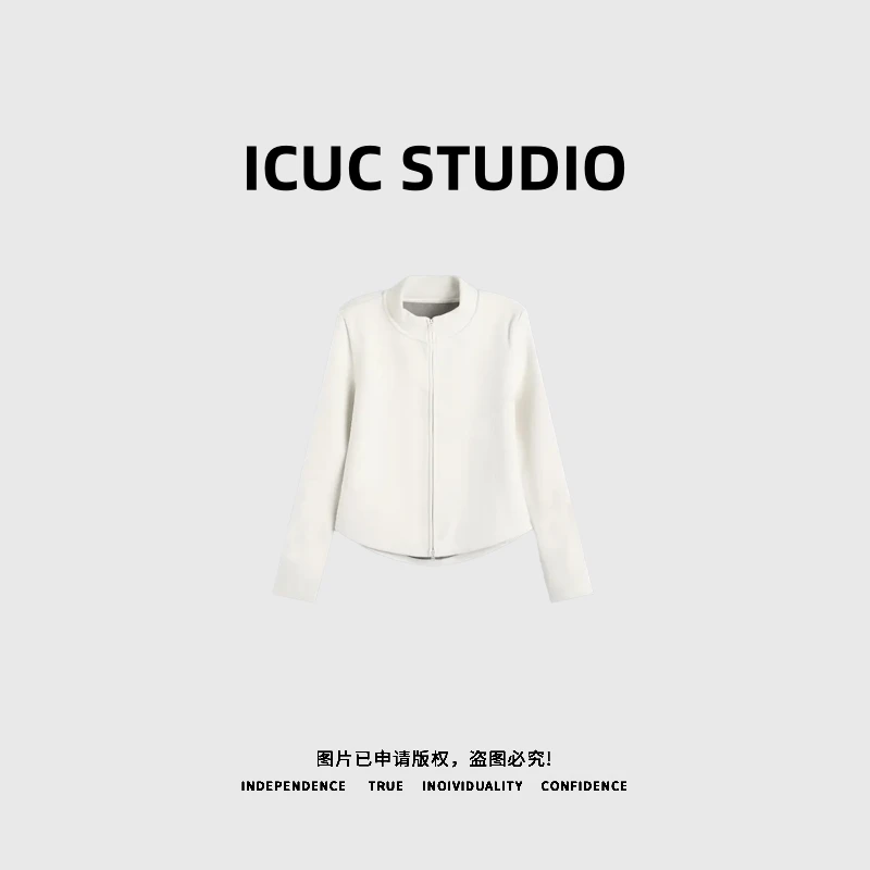 ICUC STUDIO-【石墨烯小蛮腰】秋冬立领发热保暖小外套660