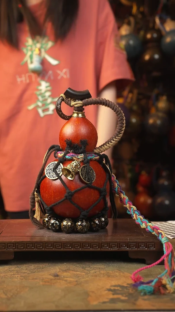 141云匠大漆酒葫芦一物一拍