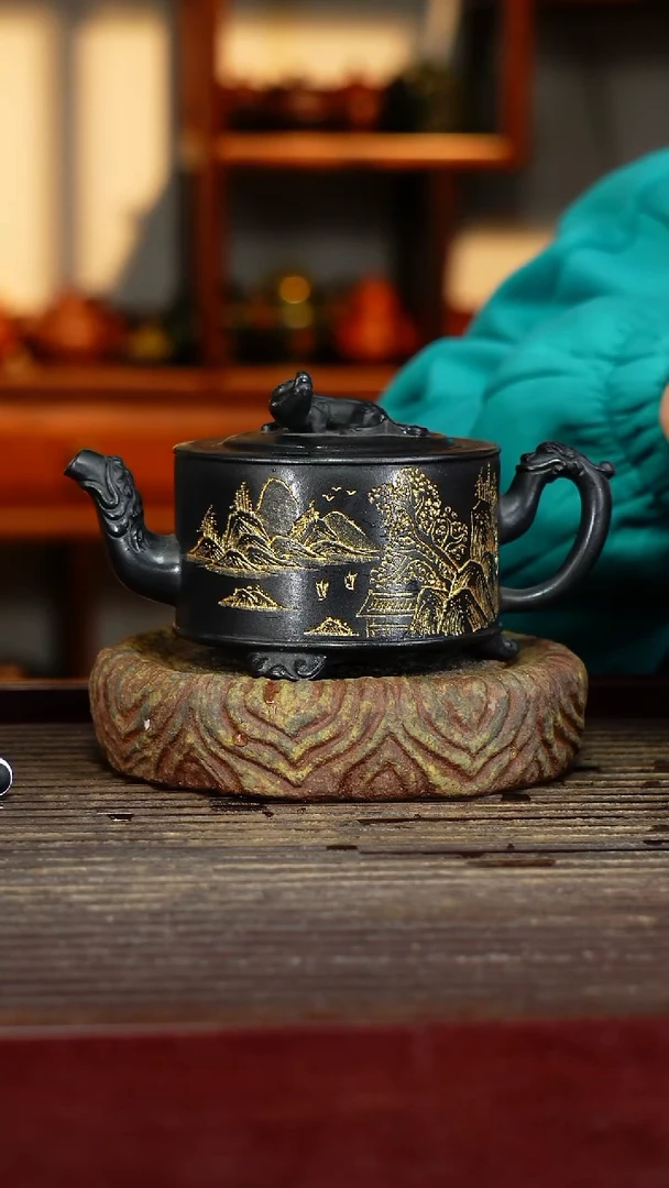 宜兴原矿紫砂壶茶壶宜兴原矿紫砂壶茶壶300C