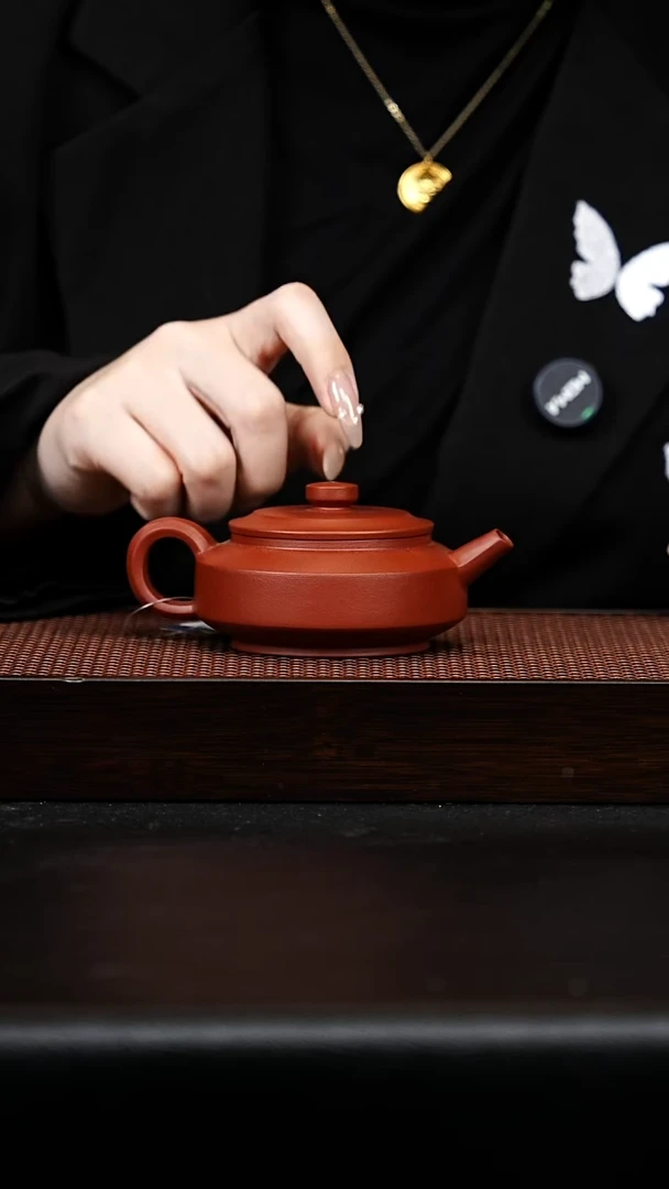 紫砂茶宠周盘壶