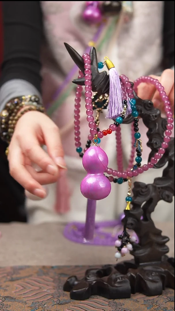 008玖澄文创漆艺葫芦国风配饰葫芦系列