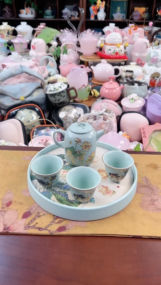 【闪购商品】瓷片茶具：库存仅剩1件