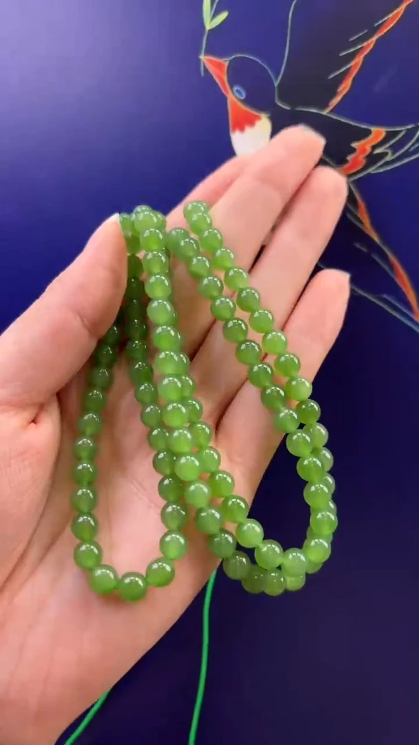 颈饰未镶嵌和田玉项链