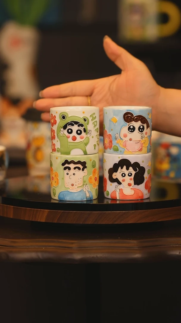 【闪购商品】摆件景德镇釉下彩绘设计师款陶瓷