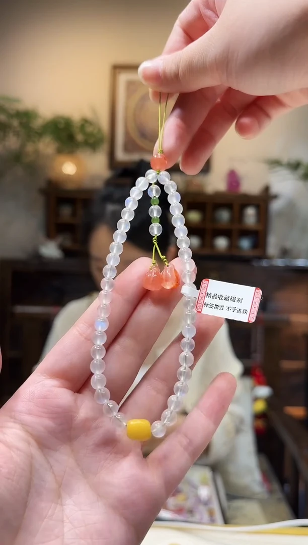 颈饰未镶嵌水晶手机链